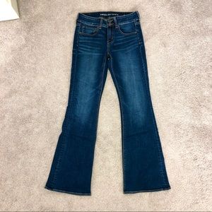 American Eagle Flare Denim Jeans - Sz US 6